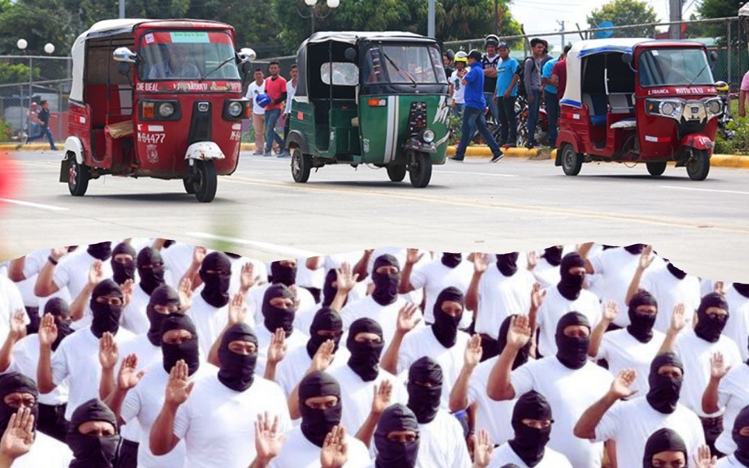 Mototaxistas de Managua son obligados a integrarse a los batallones de paramilitares