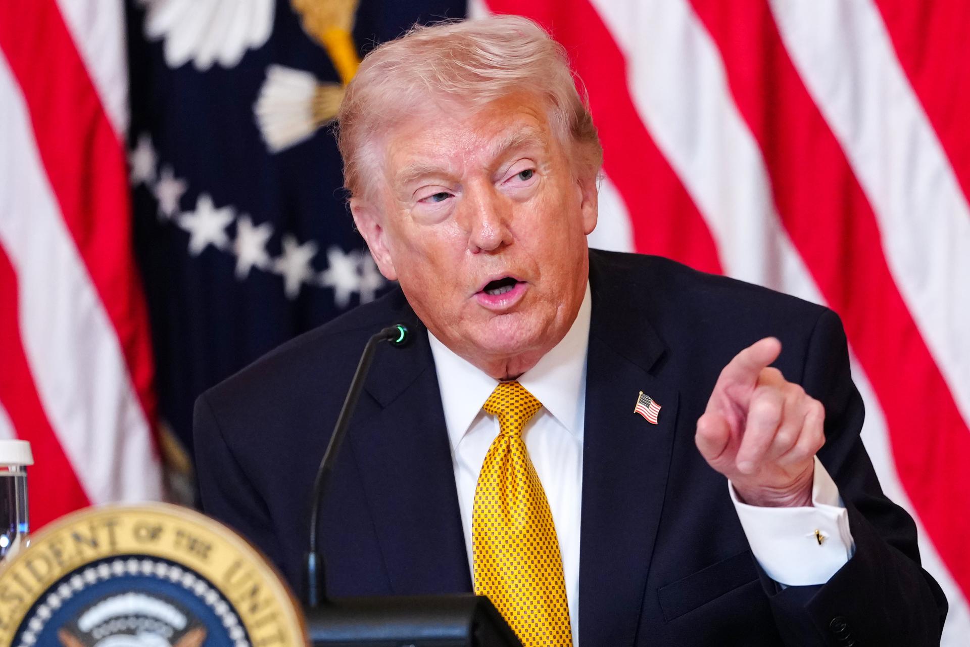 Trump critica falta de «entusiasmo» de algunos aliados para desbloquear estrecho de Ormuz