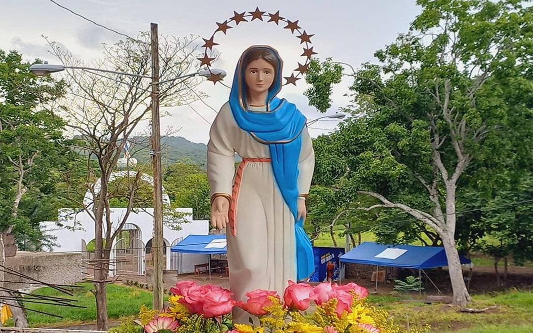 La dictadura solo permitirá una misa en el santuario de la Virgen de Cuapa