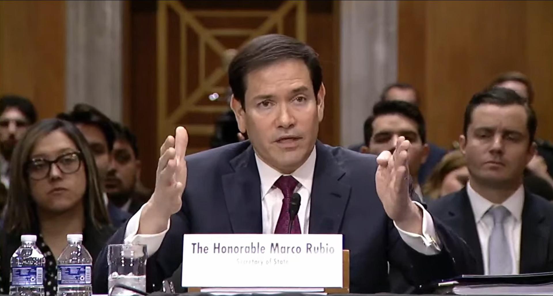 Rubio dice que EE.UU. busca una «Venezuela estable y democrática» con elecciones libres