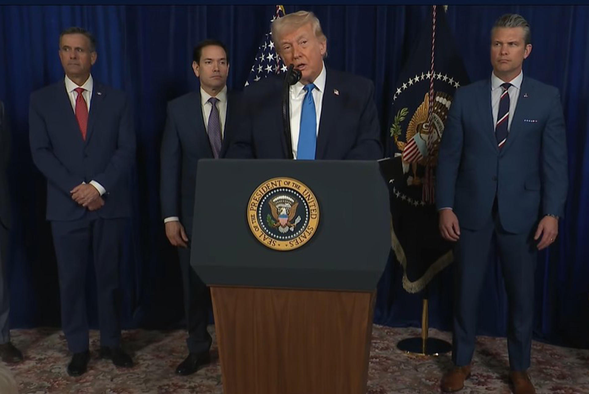 Advertencia de Trump: Ataque a Venezuela “tiene que servir como aviso para otros”