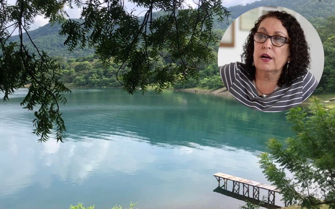 El régimen se toma propiedad de Mónica Baltodano en la Laguna de Apoyo