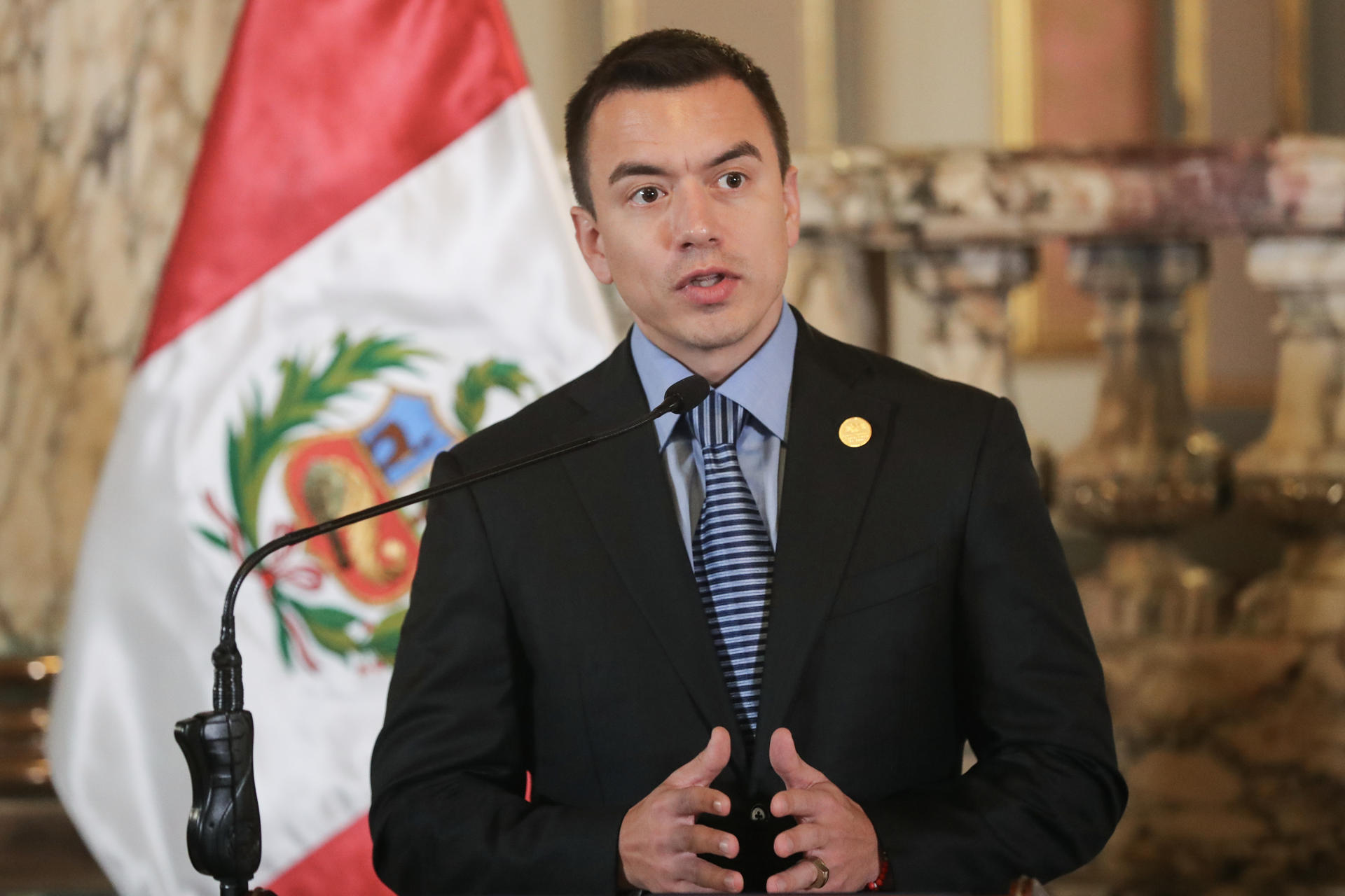 Noboa declara un nuevo estado de excepción que incluye Quito y seis provincias de Ecuador