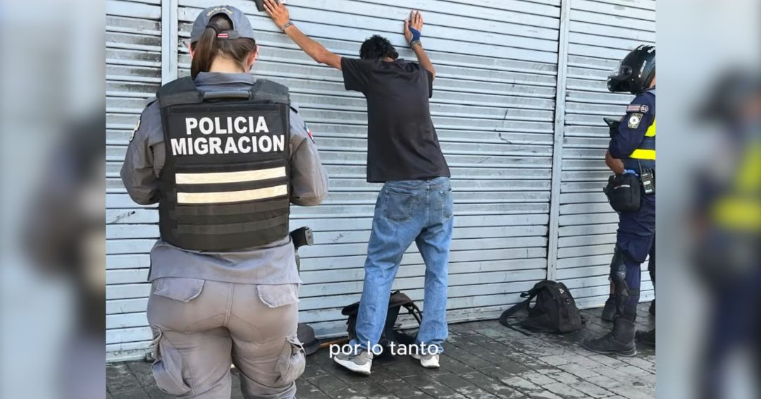 Costa Rica detiene a 33 nicaragüenses en situación migratoria irregular