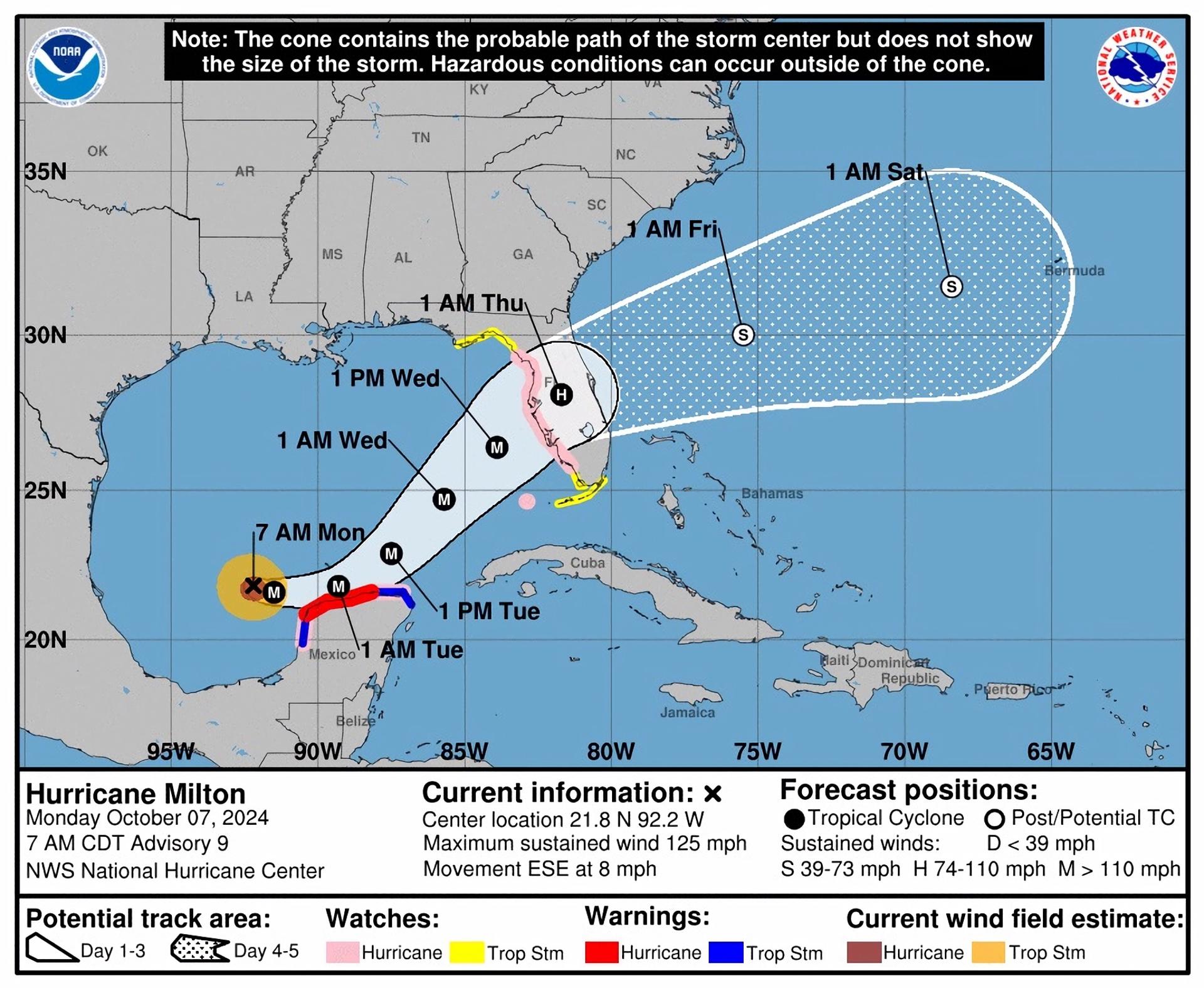 Sin recuperarse de Helene, Florida se alista para una gran evacuación por huracán Milton
