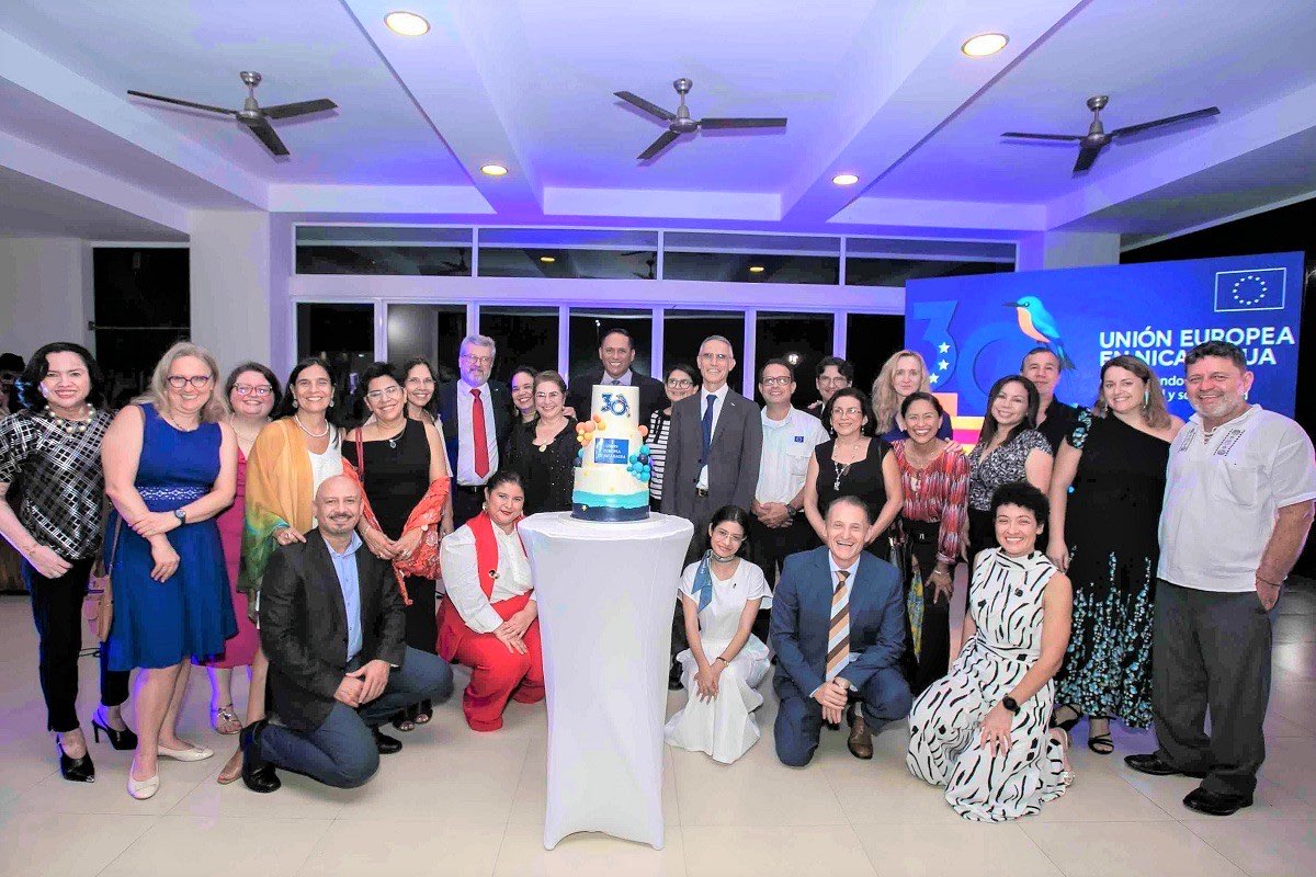 Delegación de la Unión Europea marca 30 años de presencia oficial en Nicaragua