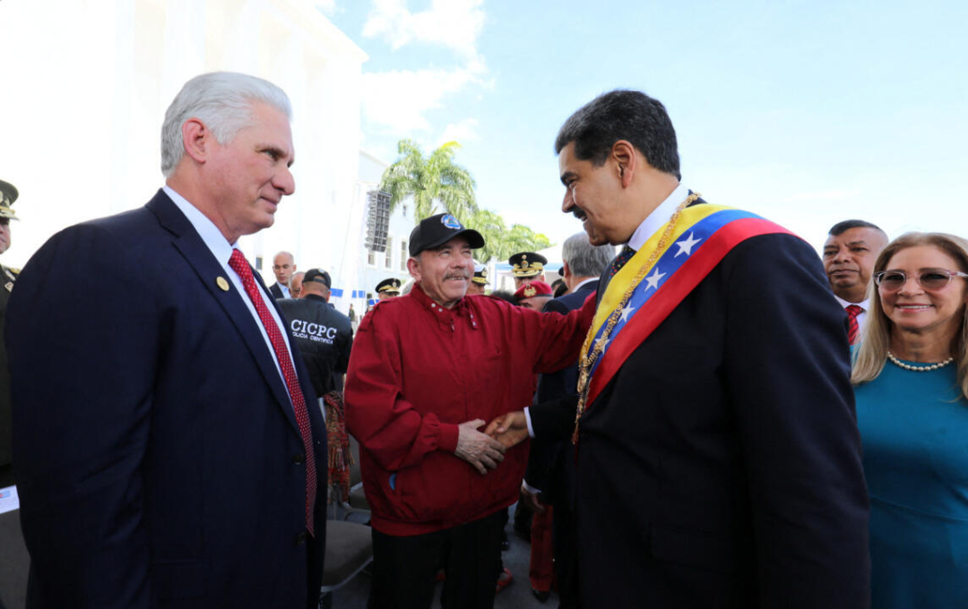 Piden endurecer las sanciones contra dictaduras de Cuba y Nicaragua por su apoyo a Maduro