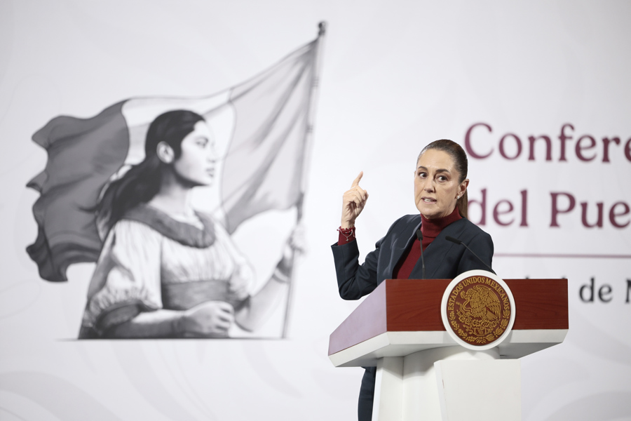 Sheinbaum subraya que «queda descartada» una intervención militar de EE.UU. en México