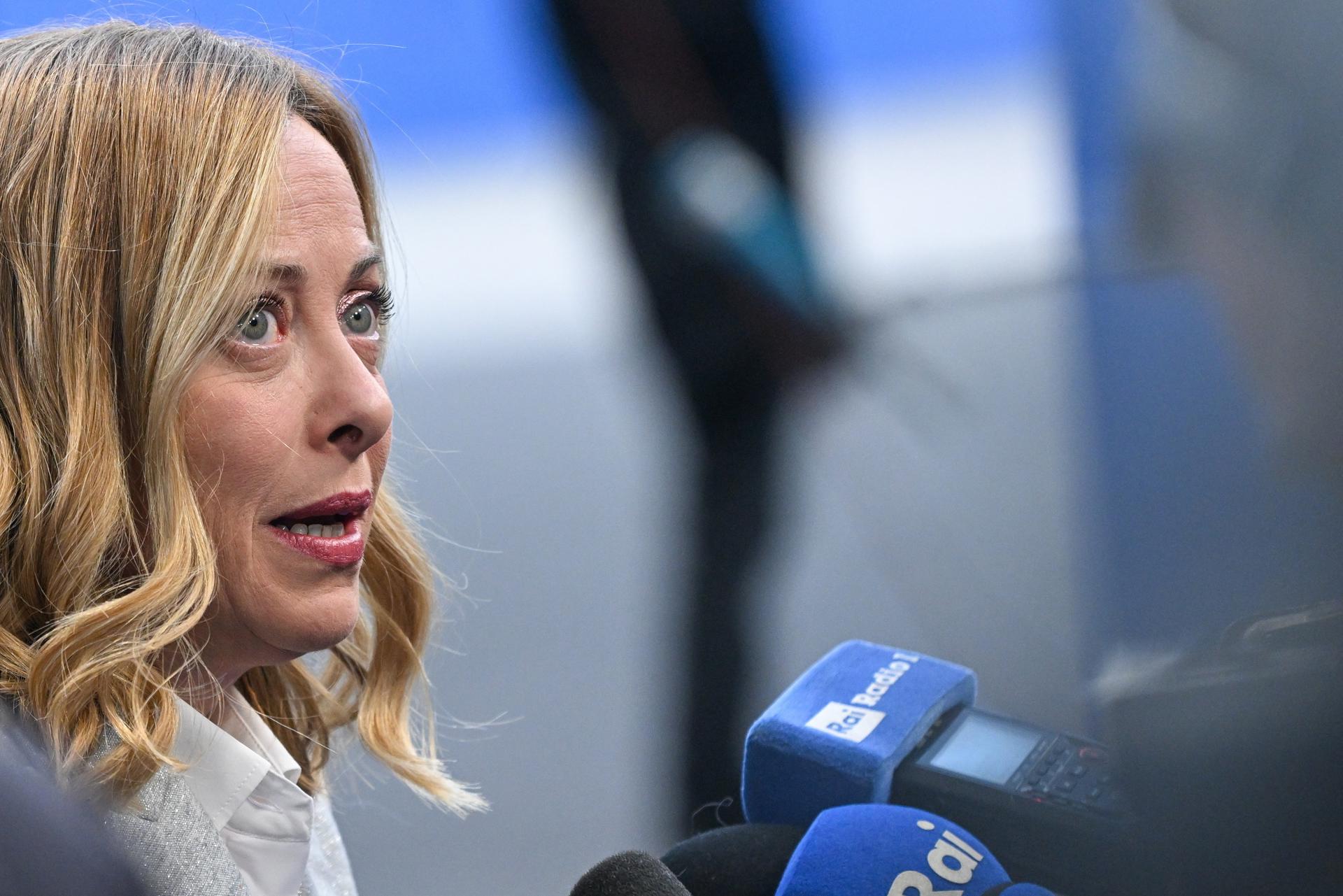 Meloni: los misiles estadounidenses desde Ucrania son «respuesta a agresividad de Rusia»