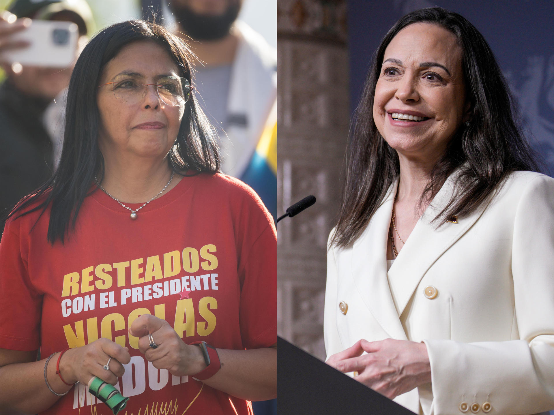 Machado considera «absolutamente temporal» el Gobierno de Delcy Rodríguez en Venezuela