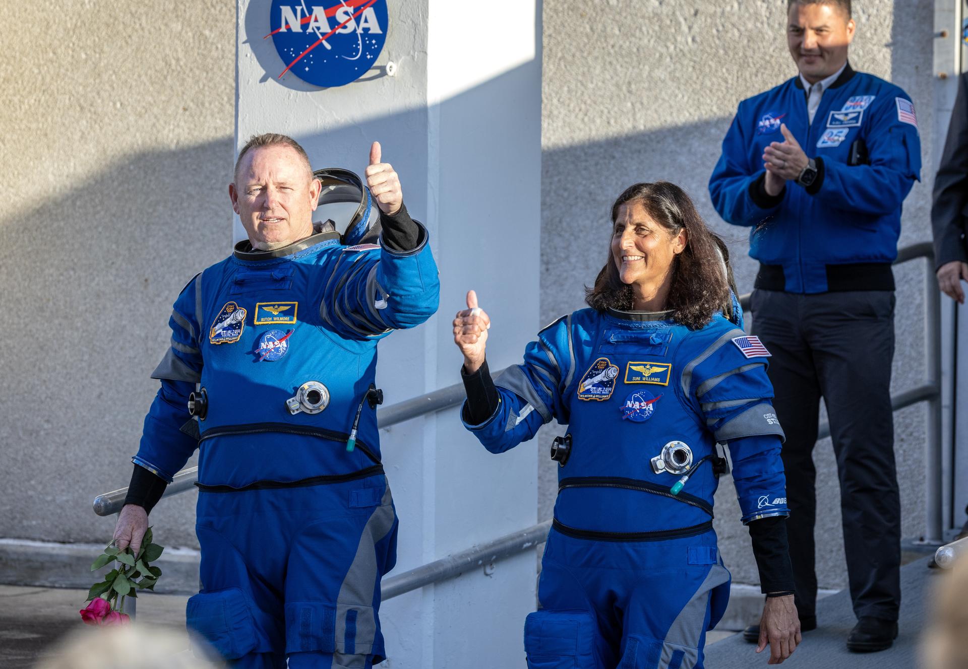 Los astronautas estadounidenses votan desde la Estación Espacial Internacional (EEI)