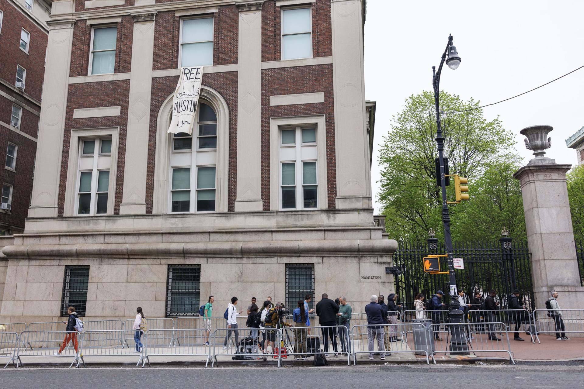 La protesta en Columbia tiene «enfoque equivocado», según la Casa Blanca