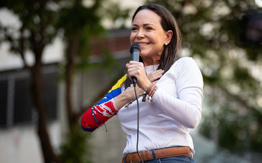 María Corina Machado: «El próximo premio será la libertad de Venezuela»