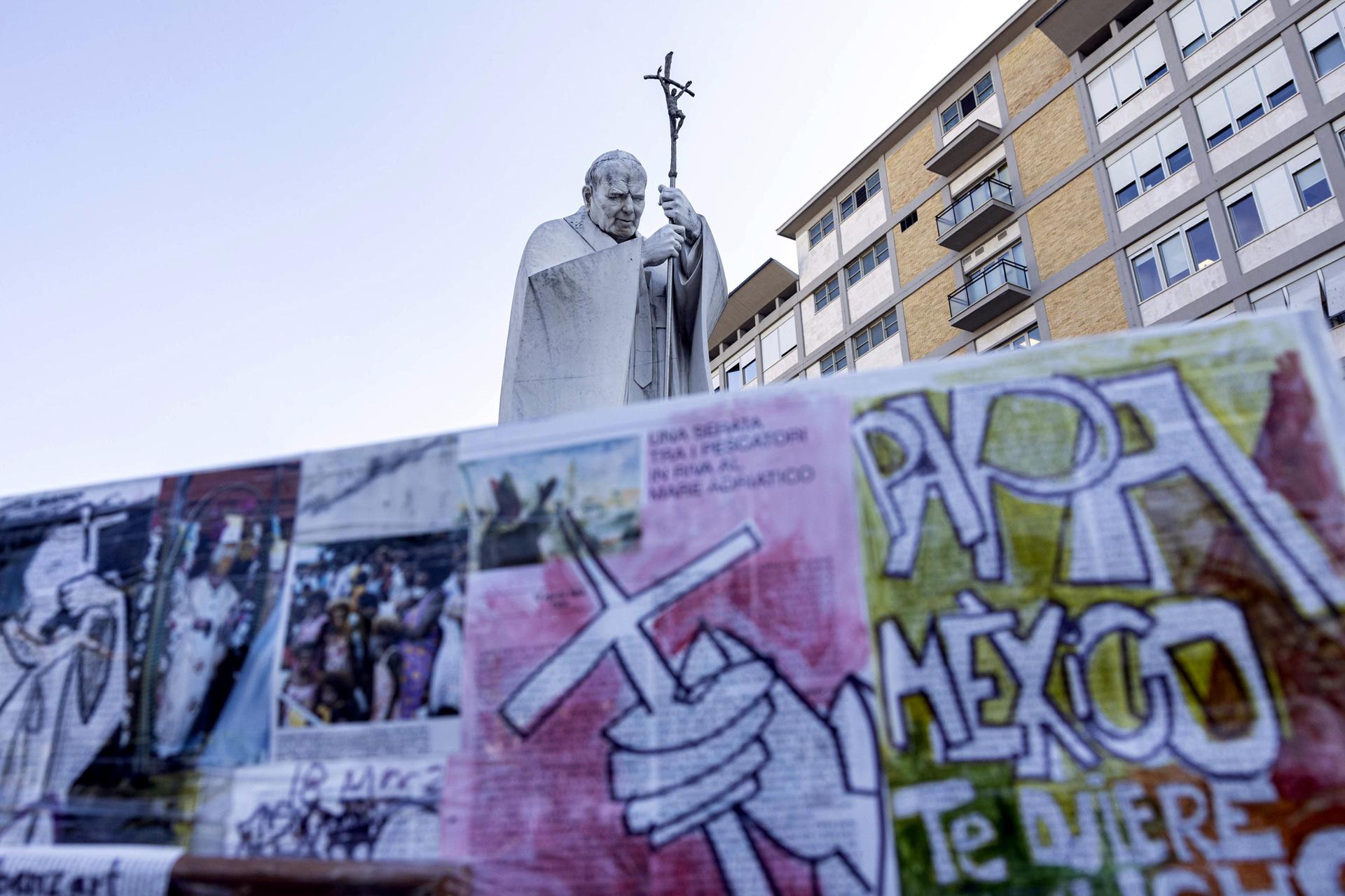 El papa pidió personalmente que se difundiera su mensaje de voz en agradecimiento a fieles