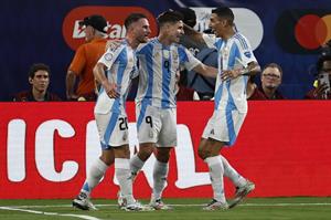 Argentina no falla, derrota a Canadá con gol de Messi incluido y va a la final