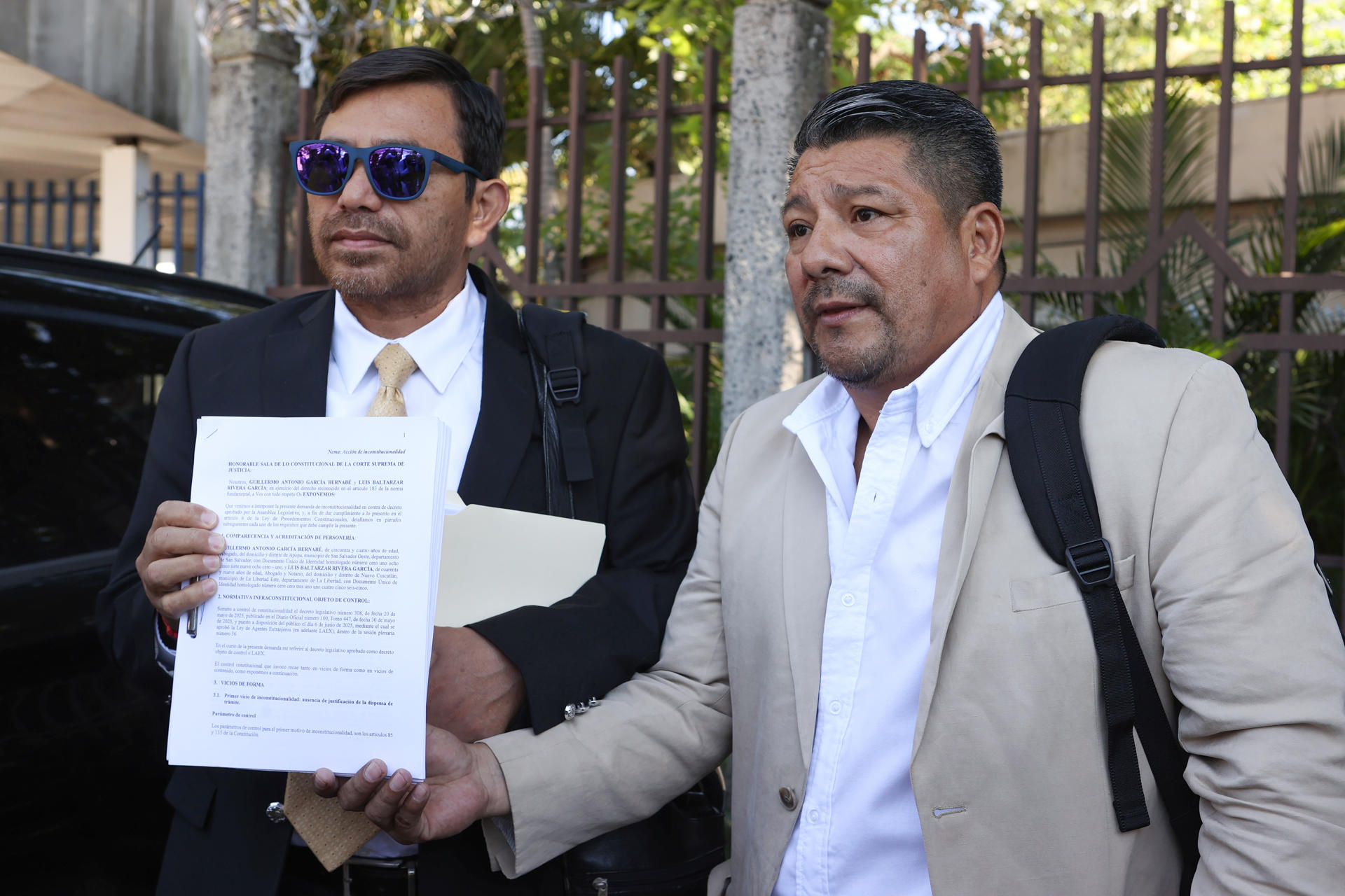 Piden a Corte Suprema declarar inconstitucional ley de Agentes Extranjeros salvadoreña