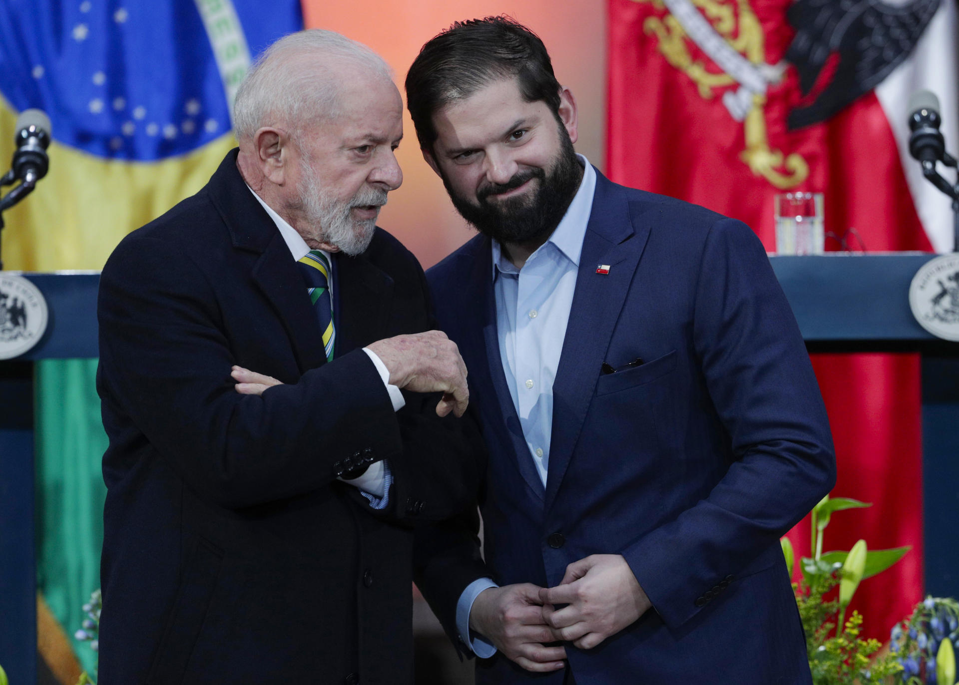 Lula y Boric relegan la crisis en Venezuela y se centran en la agenda bilateral