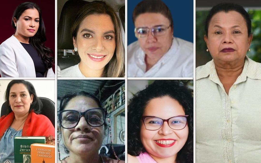 Estas son las siete mujeres nicaragüenses presas políticas de la dictadura