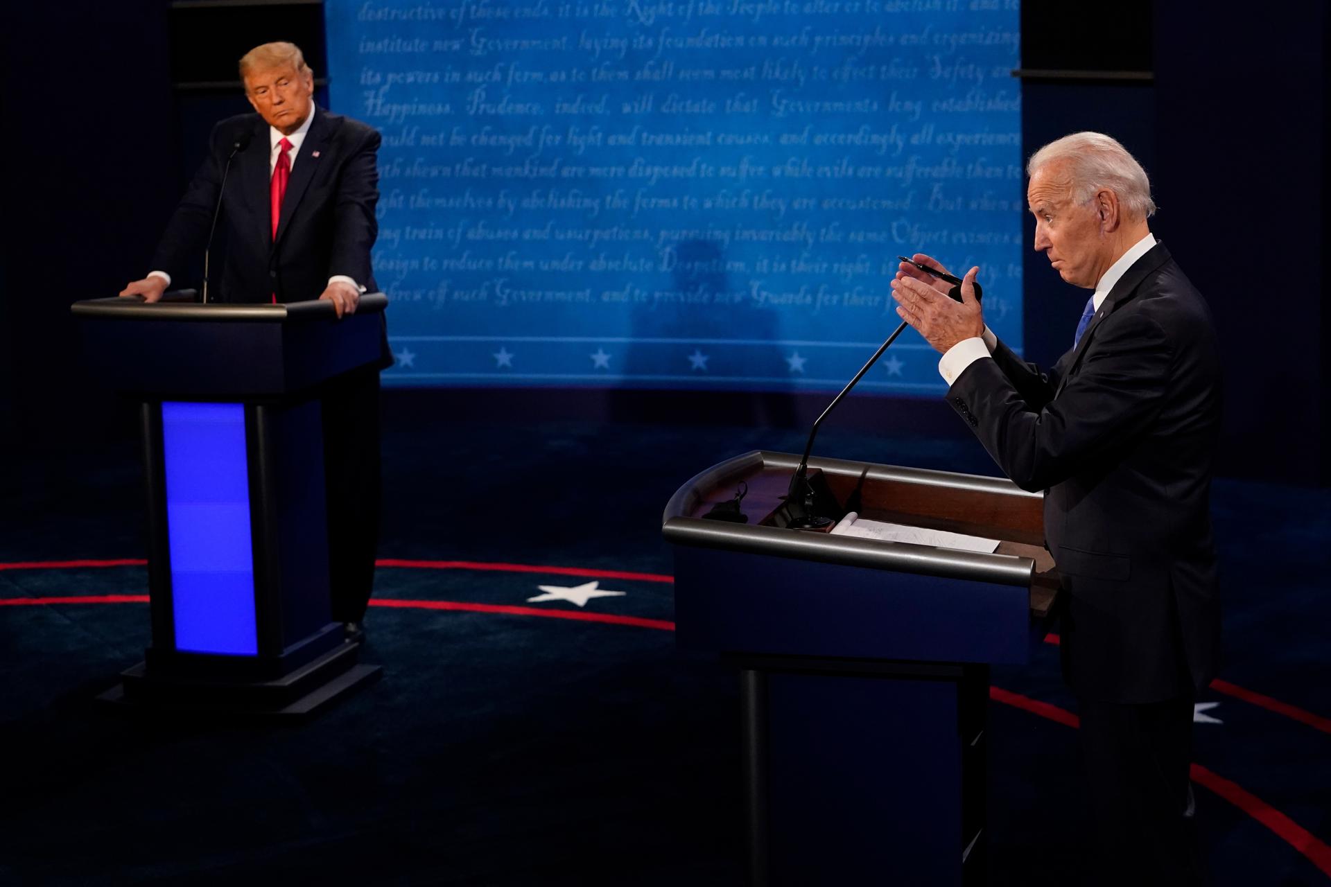 Biden casi empata con Trump en las presidenciales, según encuesta del The New York Times