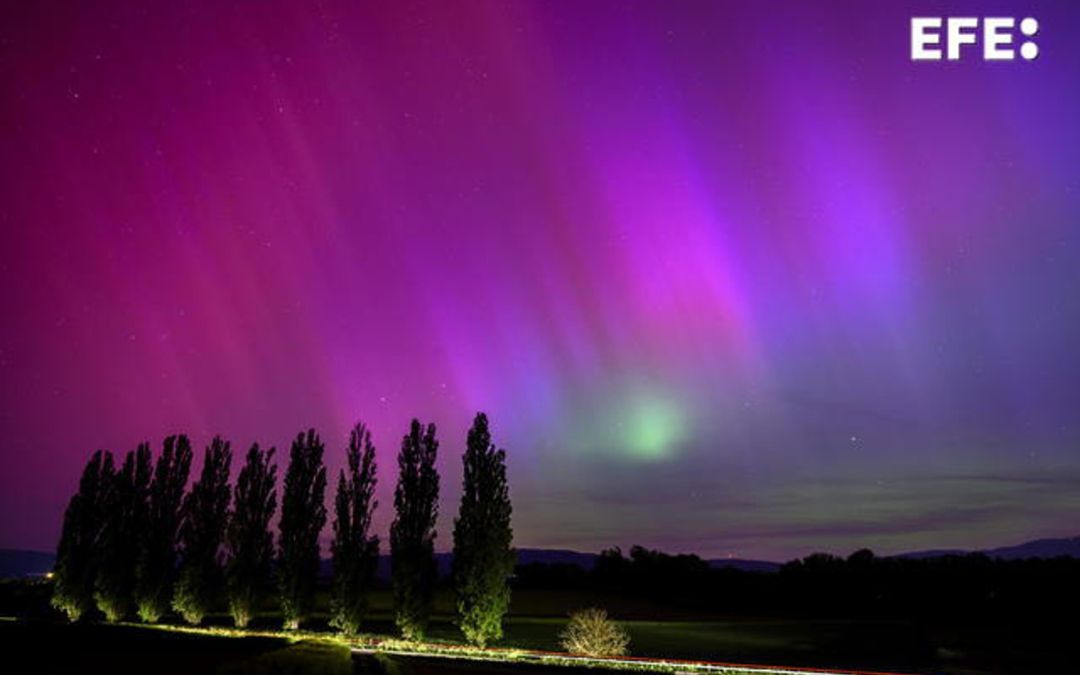 Una inusual aurora boreal verse el fin de semana en zonas de América y Europa