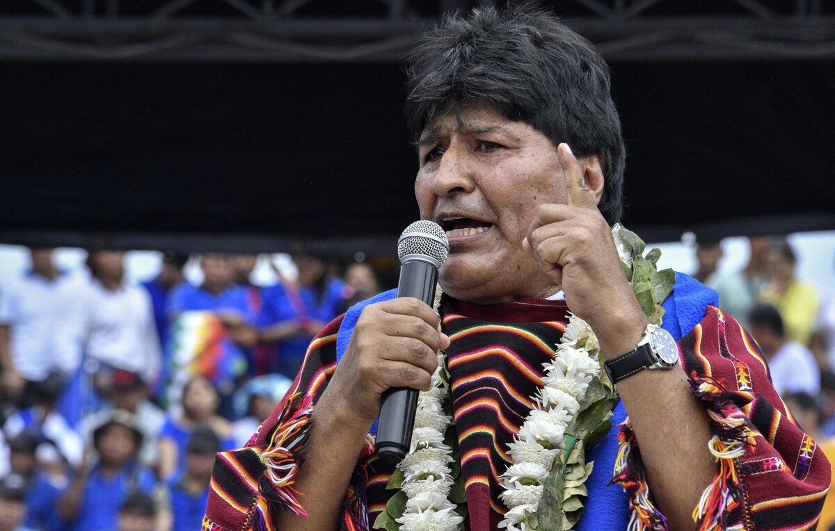 Evo Morales dice que maniobra militar de EE.UU. en el Caribe «amenaza la paz en la región»