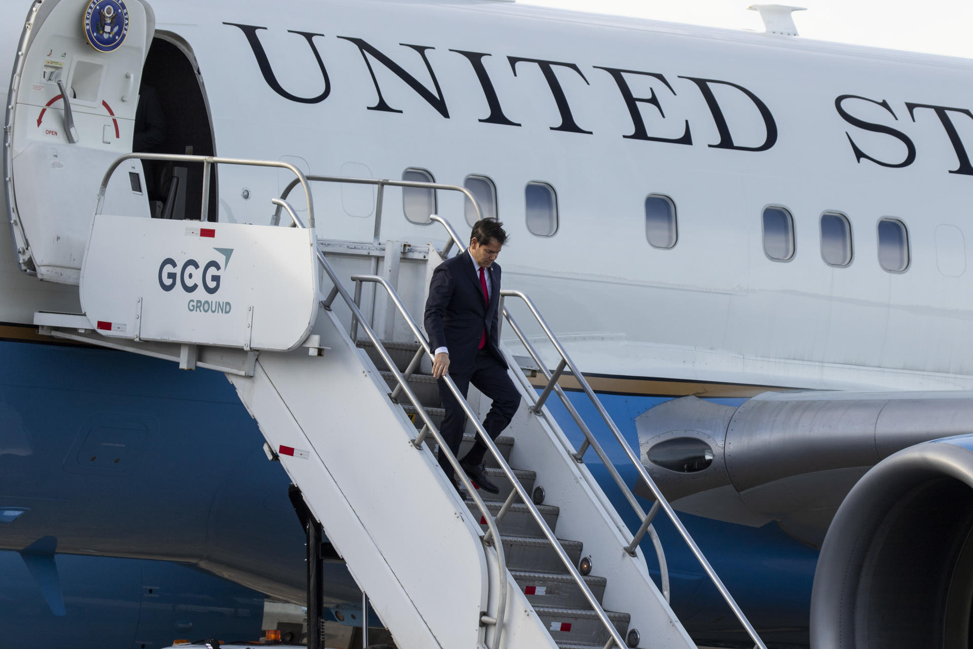 Marco Rubio llega a Costa Rica para hablar sobre migración, comercio y Nicaragua