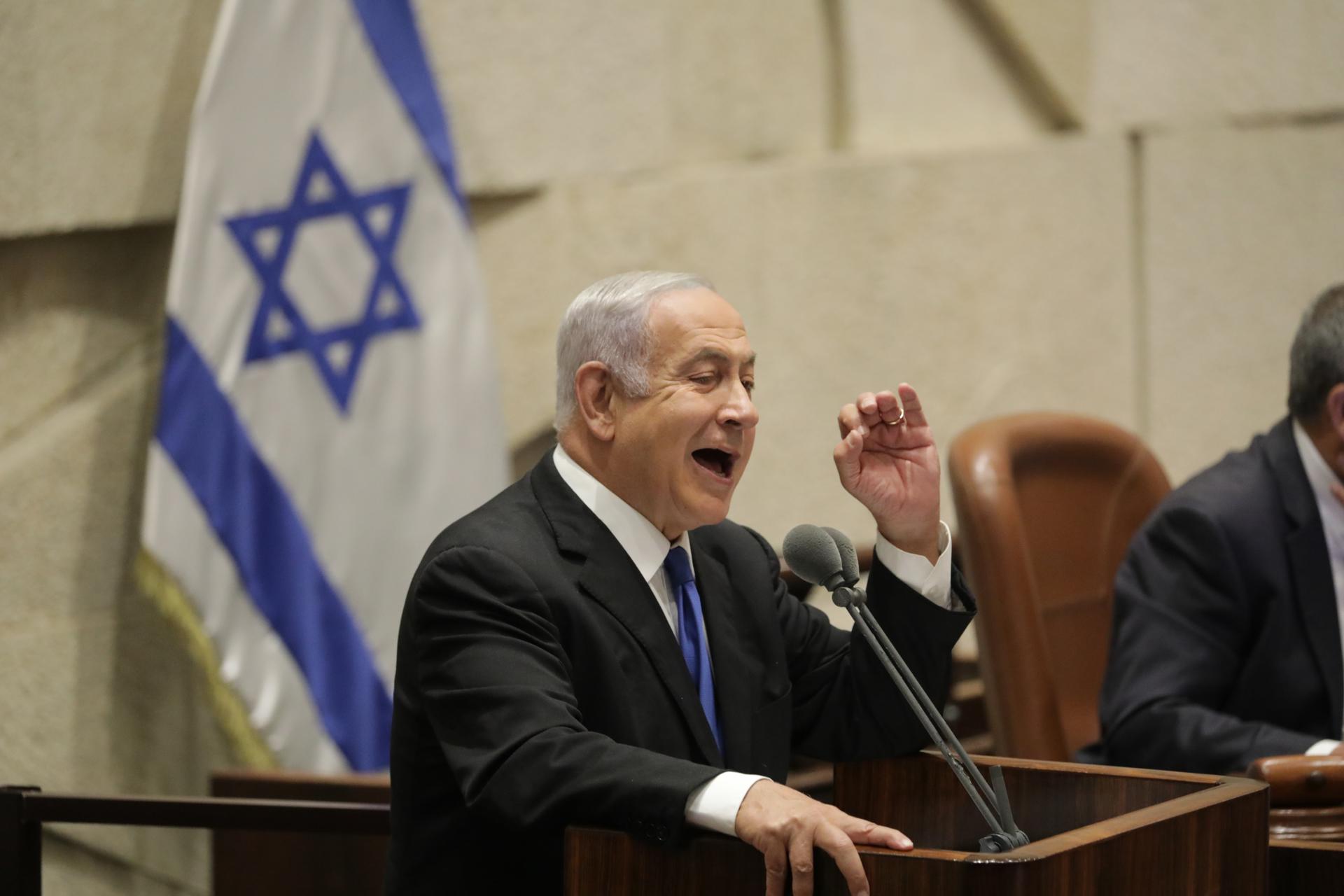 Netanyahu pide de nuevo a los cascos azules del sur de Líbano que se alejen temporalmente