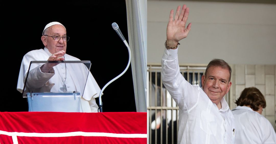 Edmundo González Urrutia agradece al papa Francisco sus oraciones por Venezuela