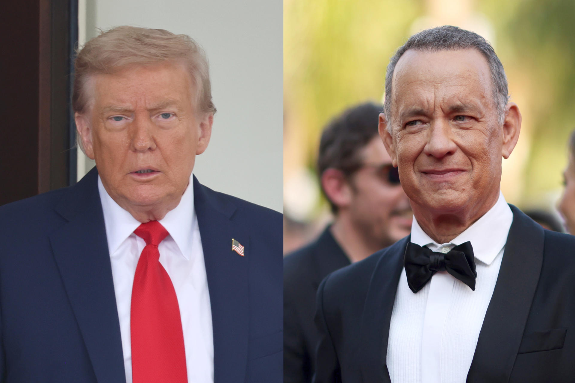 Trump celebra la cancelación de reconocimiento militar para Tom Hanks por «destructivo»