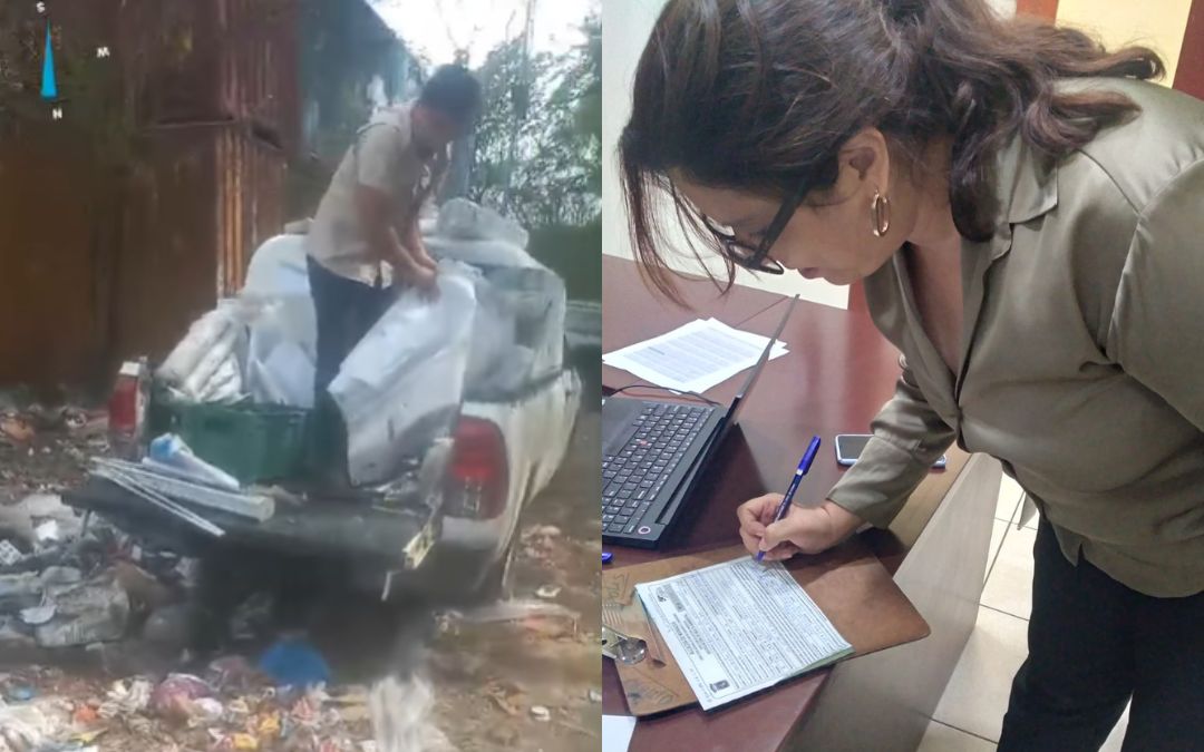 La Alcaldía de Managua sale a repartir multas a basureros ilegales
