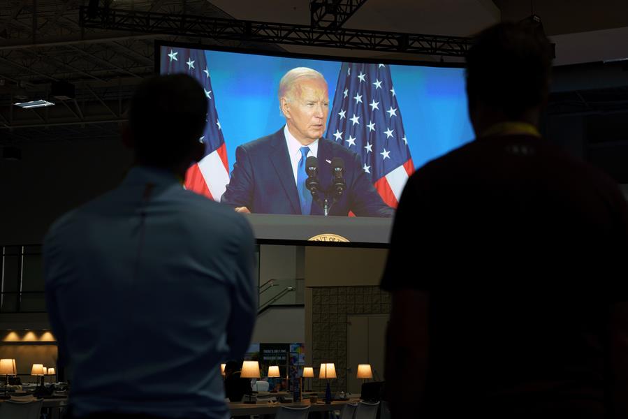 La conferencia de prensa de Biden supera la audiencia de los Óscar