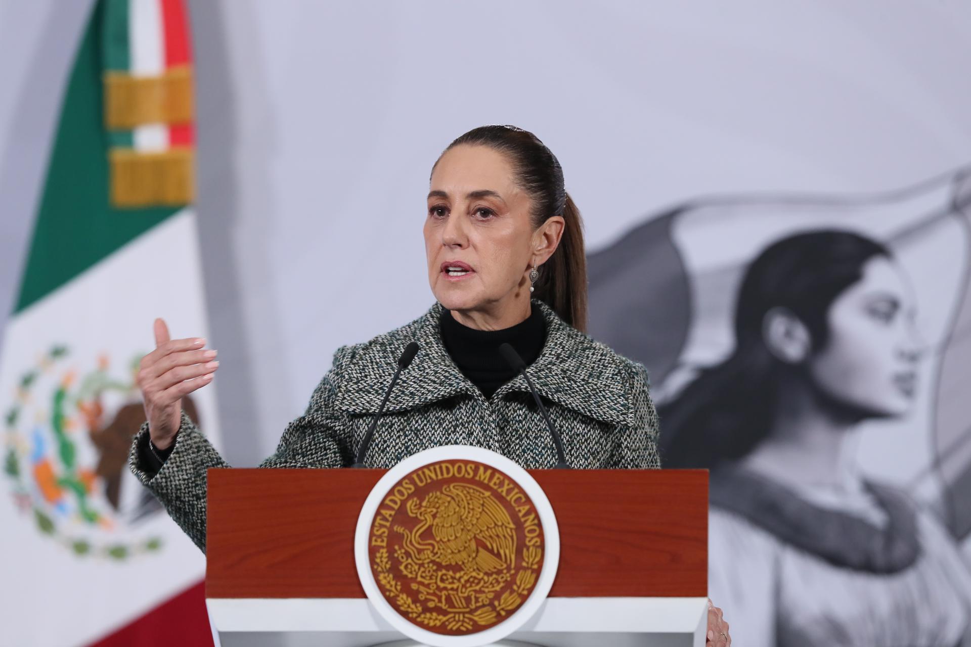Sheinbaum subraya que «la gente no migra por gusto» ante críticas de Trump y Kast