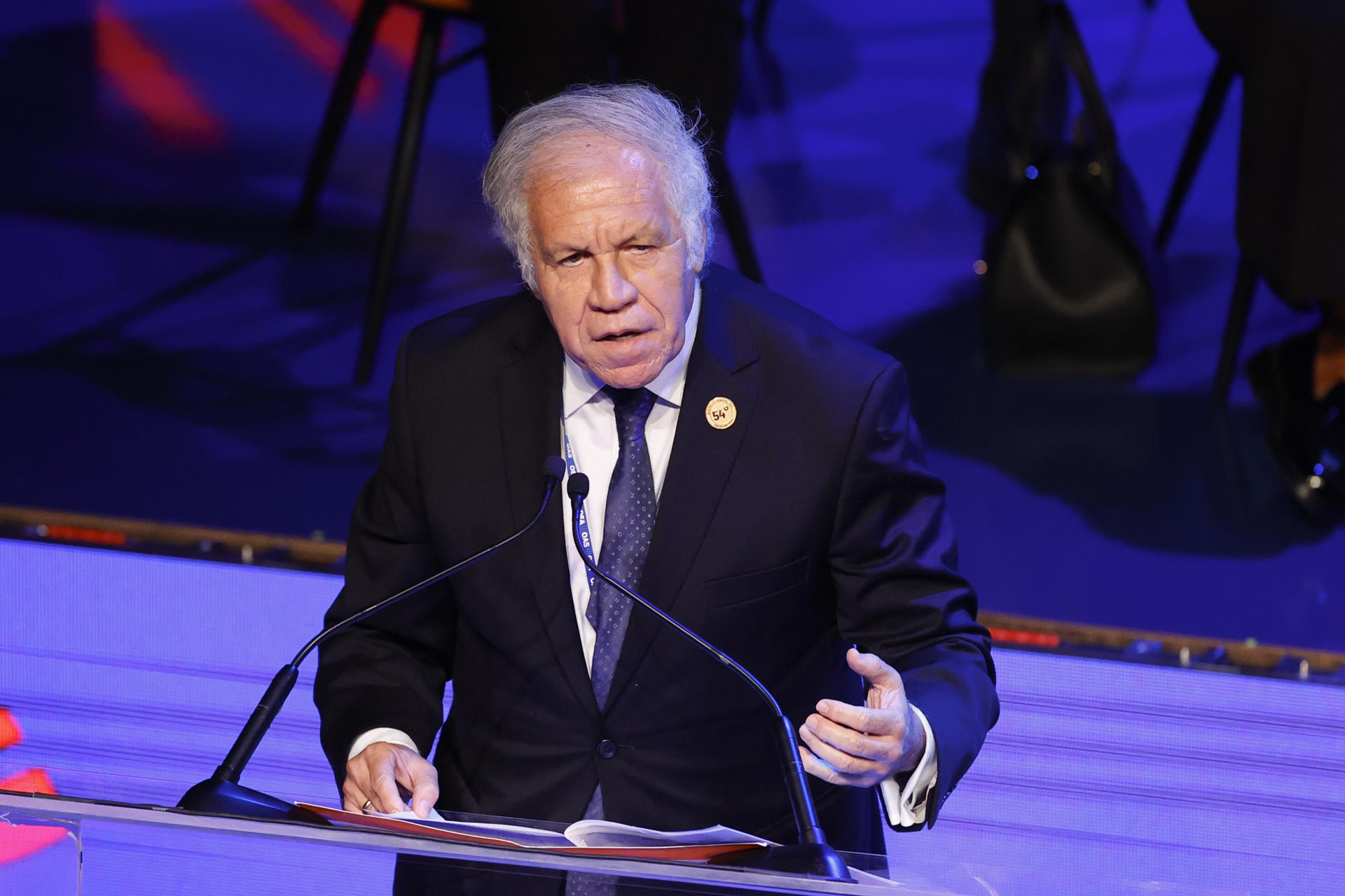 Almagro: “No hay nada más contrario a la paz que los crímenes de lesa humanidad en Nicaragua”