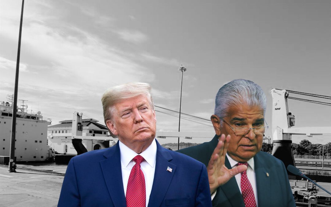 Trump amenaza con exigir la devolución del Canal de Panamá, Mulino responde