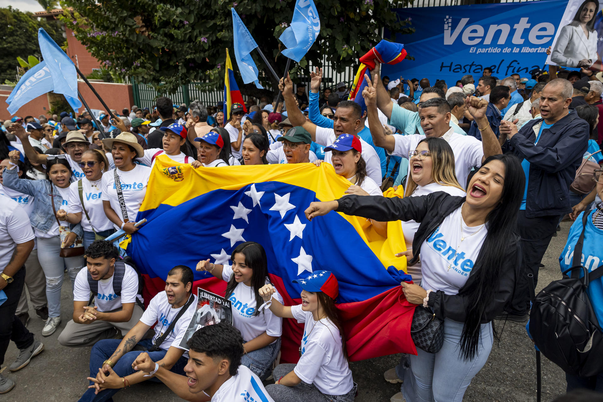El partido de Machado reabre su sede y promete acompañar protestas por el cambio en Venezuela