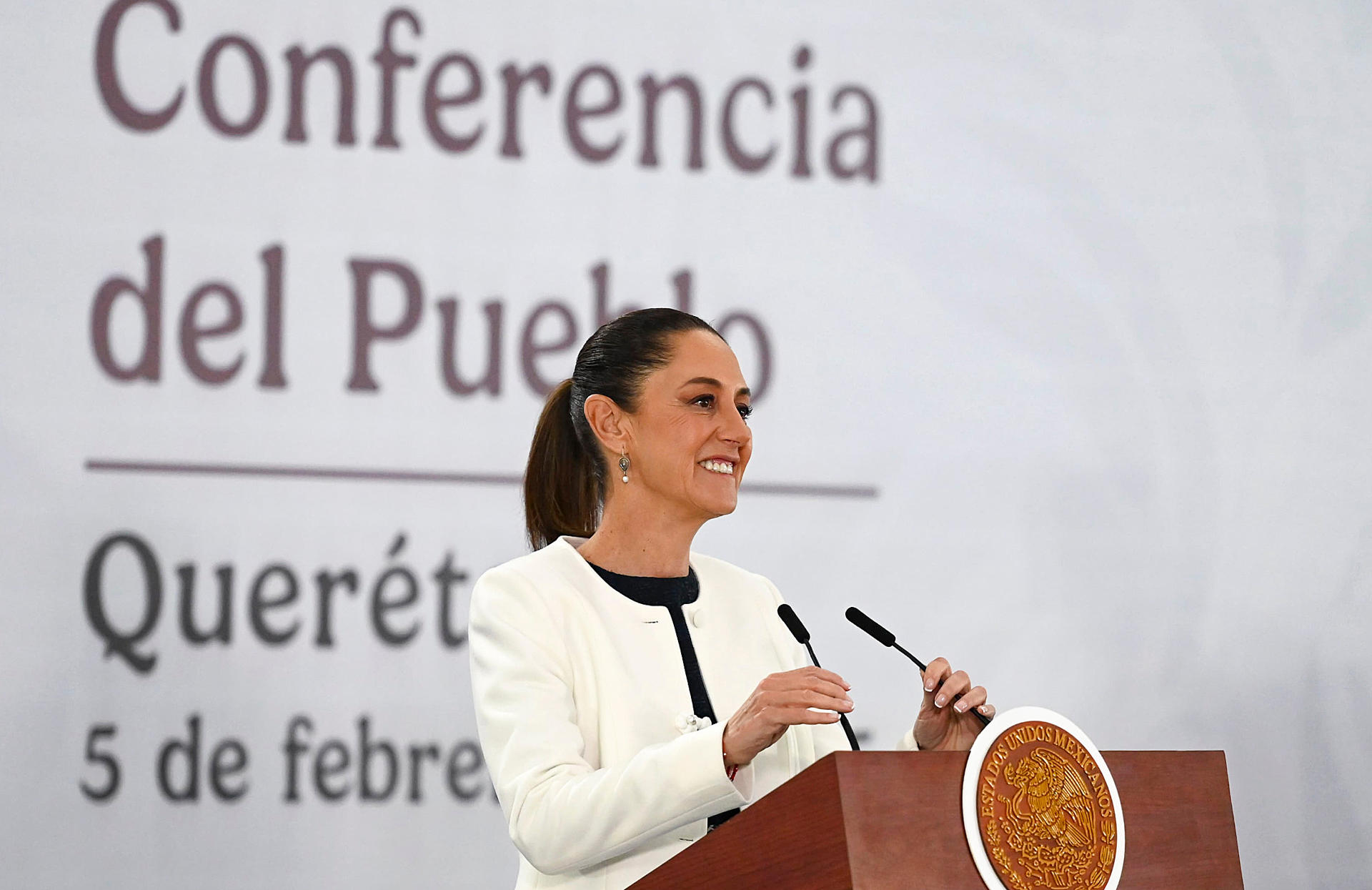 Sheinbaum confía en que la pausa de aranceles de Trump será “permanente”