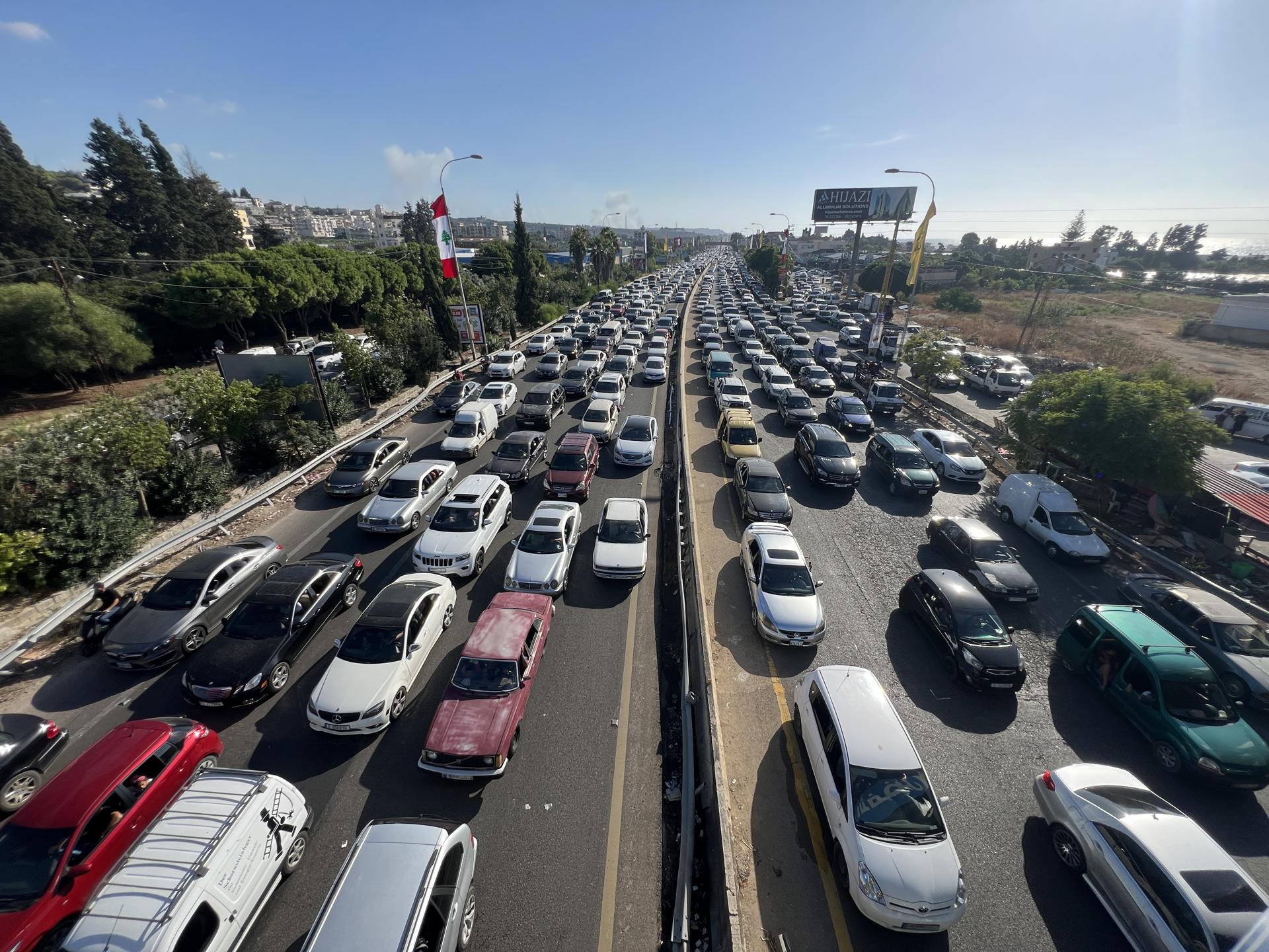 Gobierno libanés confirma desplazamiento de «miles» de familias por los ataques israelíes