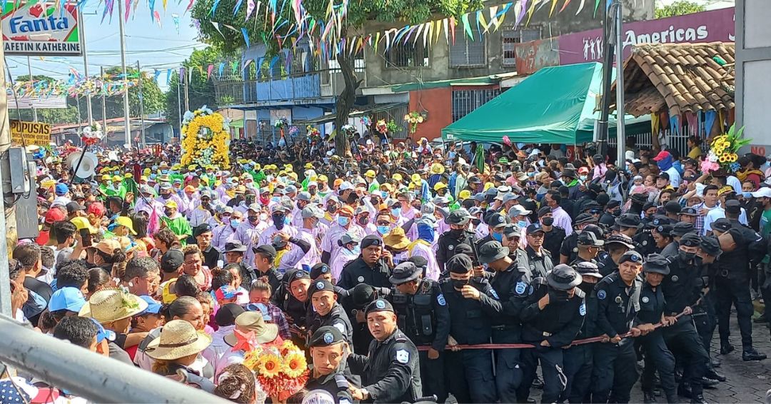 La dictadura autoriza la procesión de Santo Domingo de Guzmán en Managua