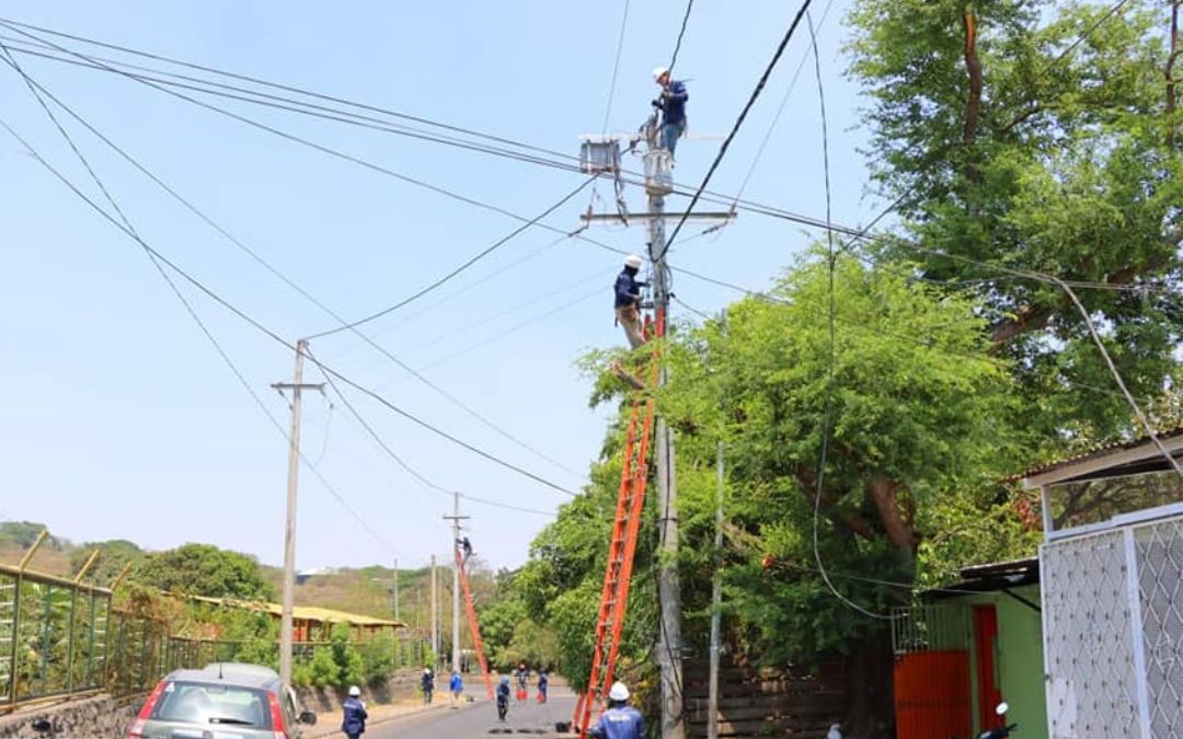 Estas son las zonas que estarán sin energía eléctrica en Managua