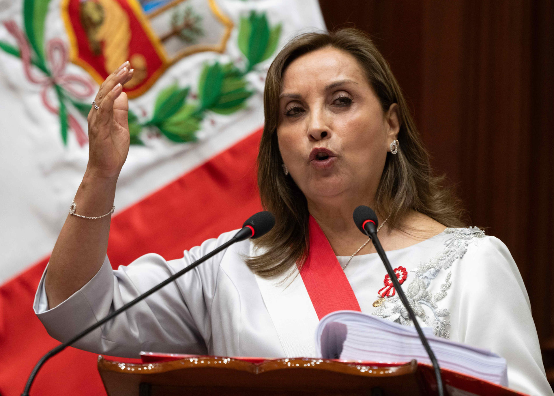 Perú «jamás estará del lado de dictaduras», dice la presidenta Boluarte sobre Venezuela