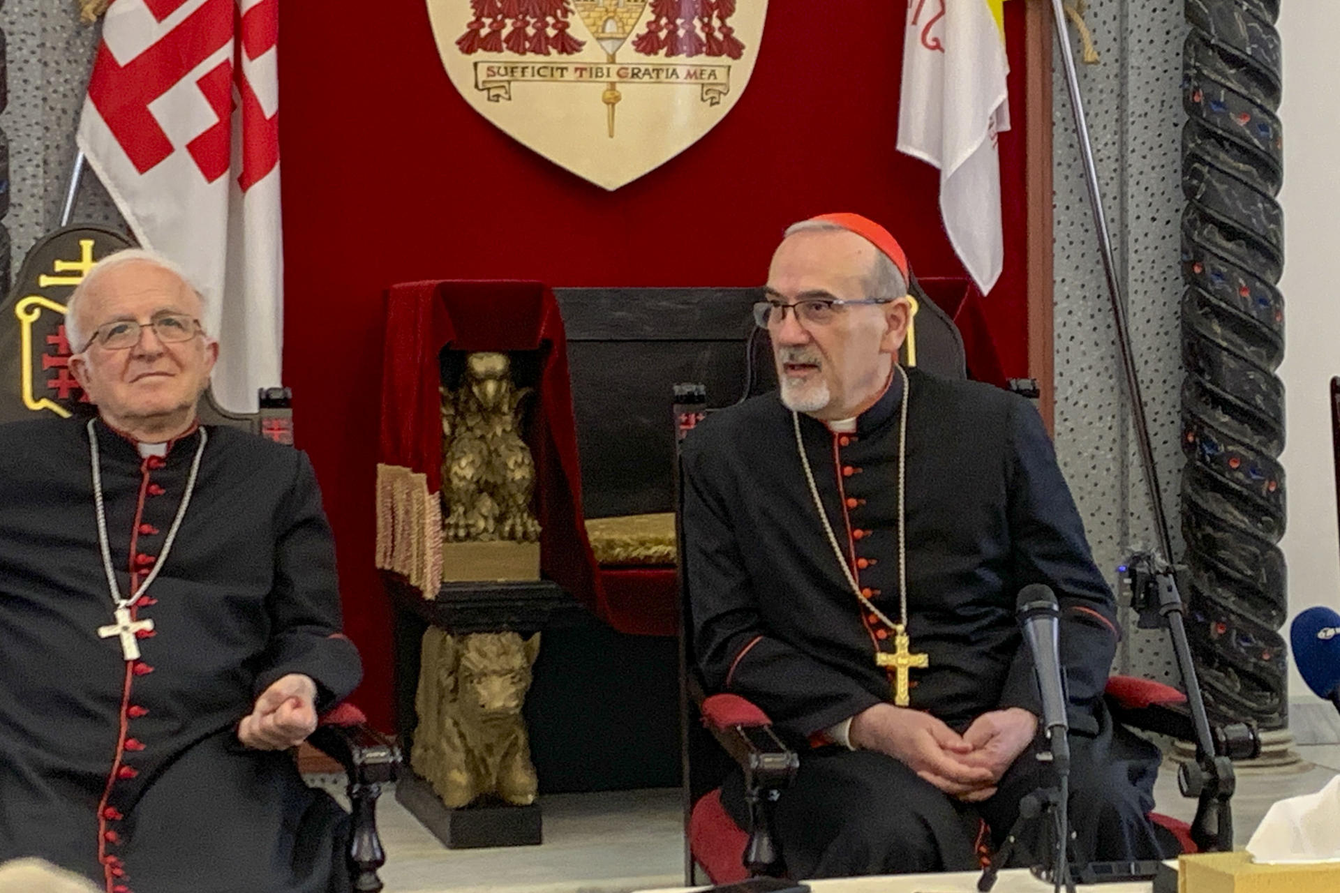 El patriarca de Jerusalén confía en que Israel buscará mejor relación con el nuevo papa