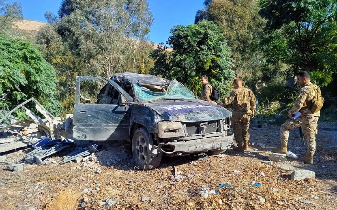 Presidente libanés denuncia «enérgicamente» asesinato de 3 periodistas en ataque israelí