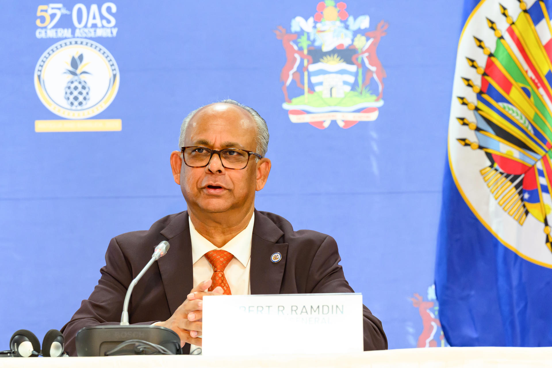 Catorce cancilleres y el subsecretario de Estado de EE.UU. acuden a la Asamblea de la OEA