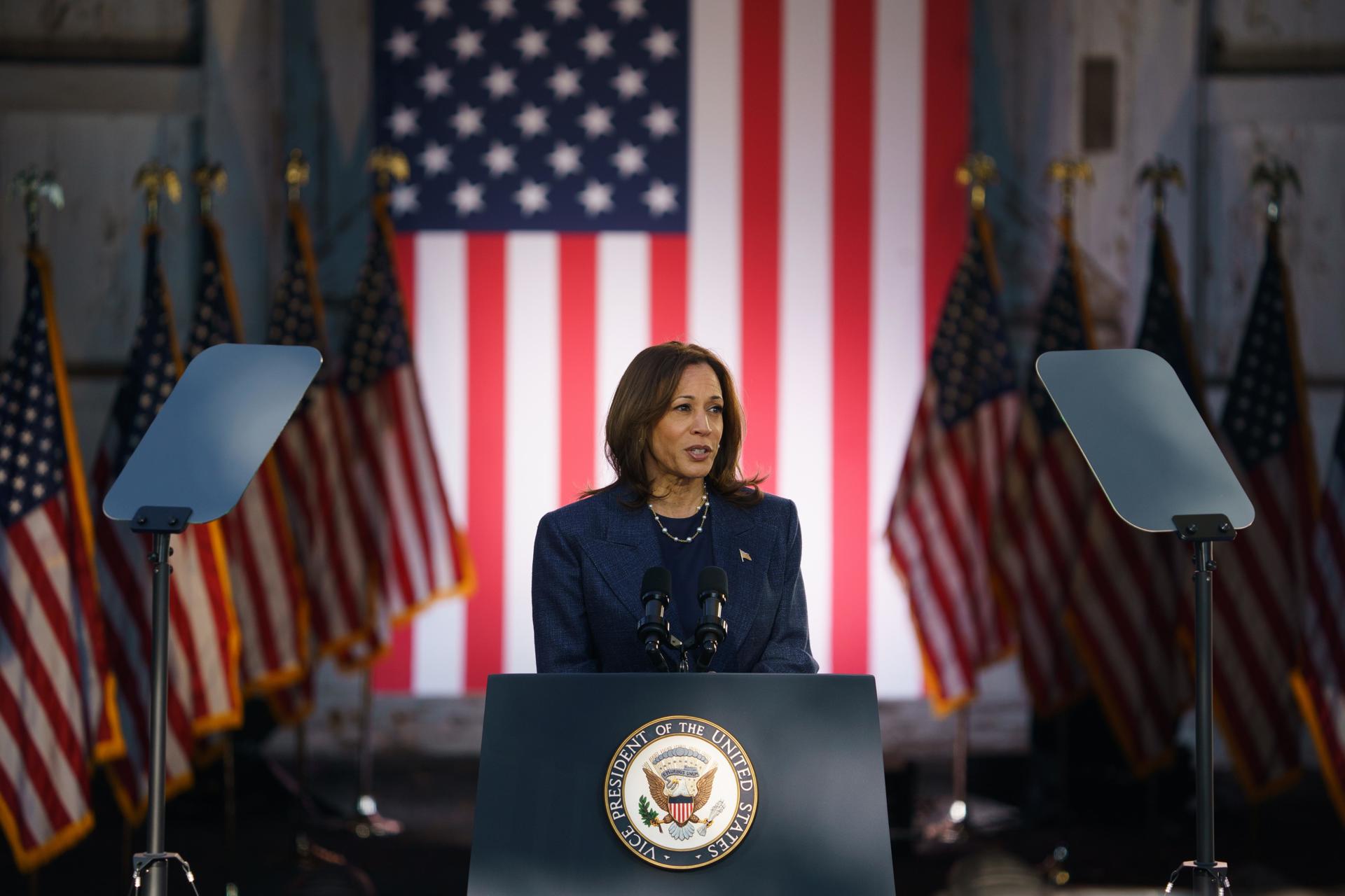 Harris dice que Trump «no sabe de lo que habla» sobre la salud de las mujeres en EE.UU.