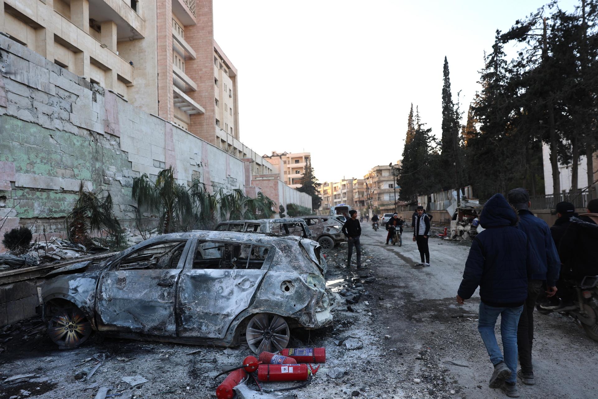 La ONU cifra en 370.000 los desplazados internos en Siria desde el inicio de la ofensiva insurgente