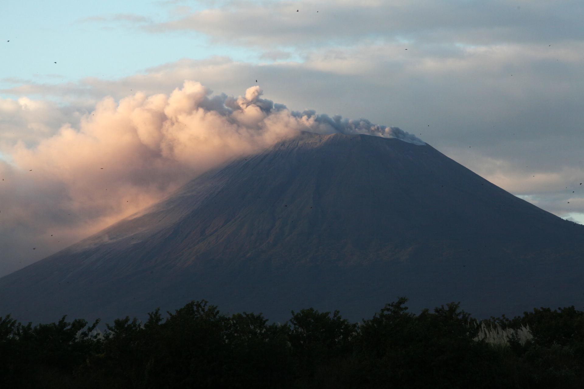 Cinco sismos en el volcán San Cristóbal en Chinandega