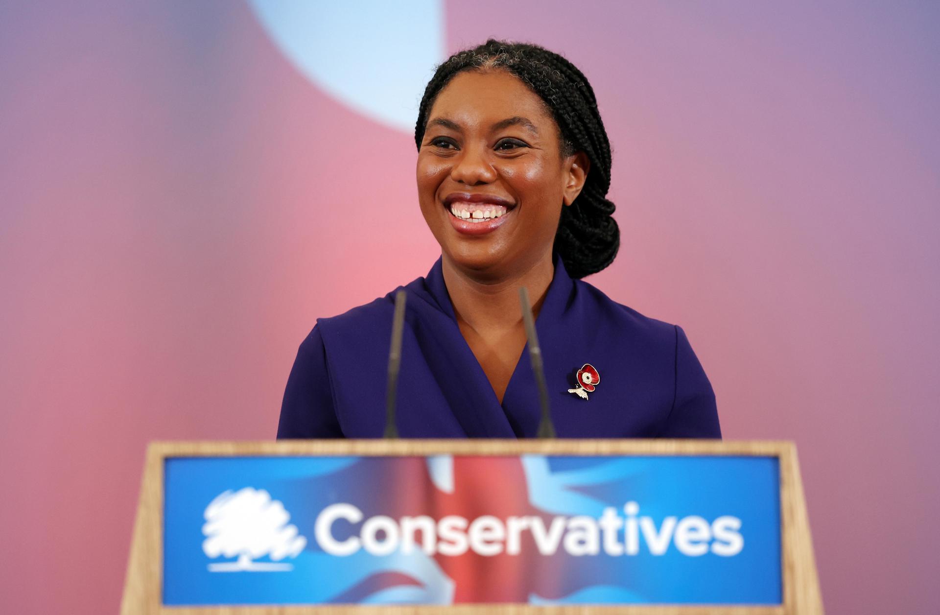 Kemi Badenoch es elegida nueva líder del Partido Conservador británico