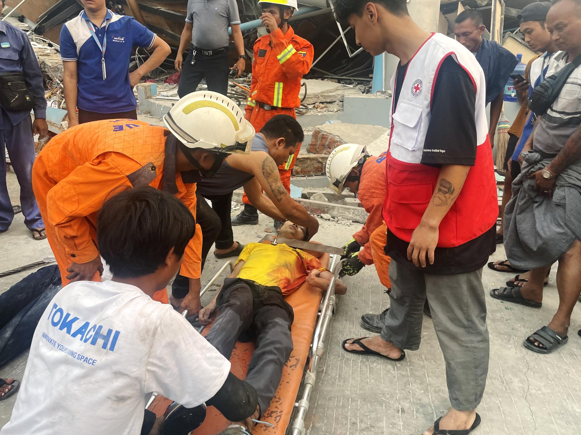 El Servicio Geológico de EE.UU. estima cientos de muertos en el terremoto de Birmania