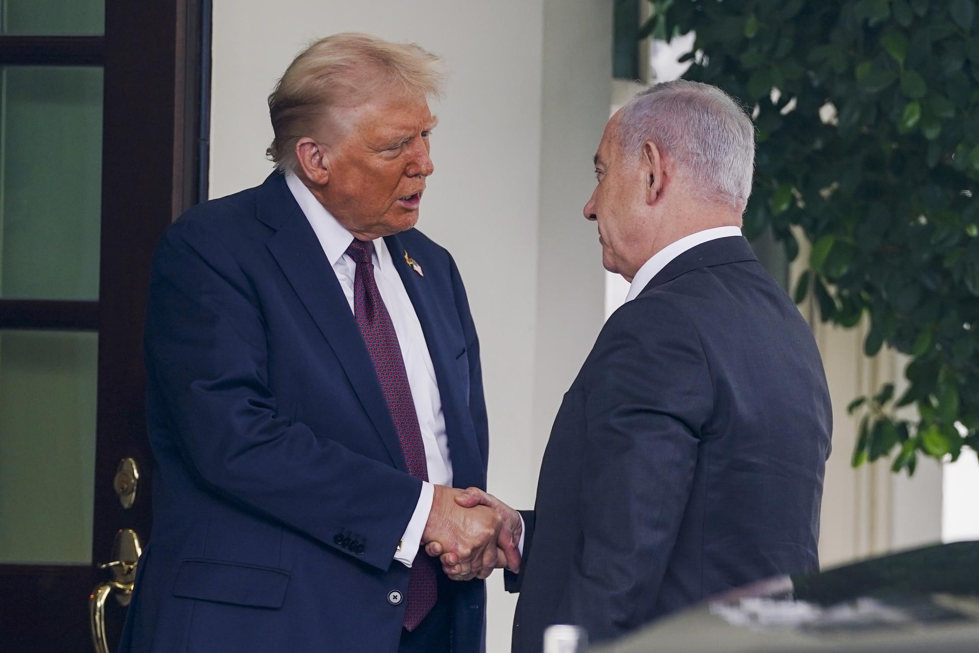 Trump recibe a Netanyahu y afirma tener «mucha confianza» en un acuerdo sobre Gaza
