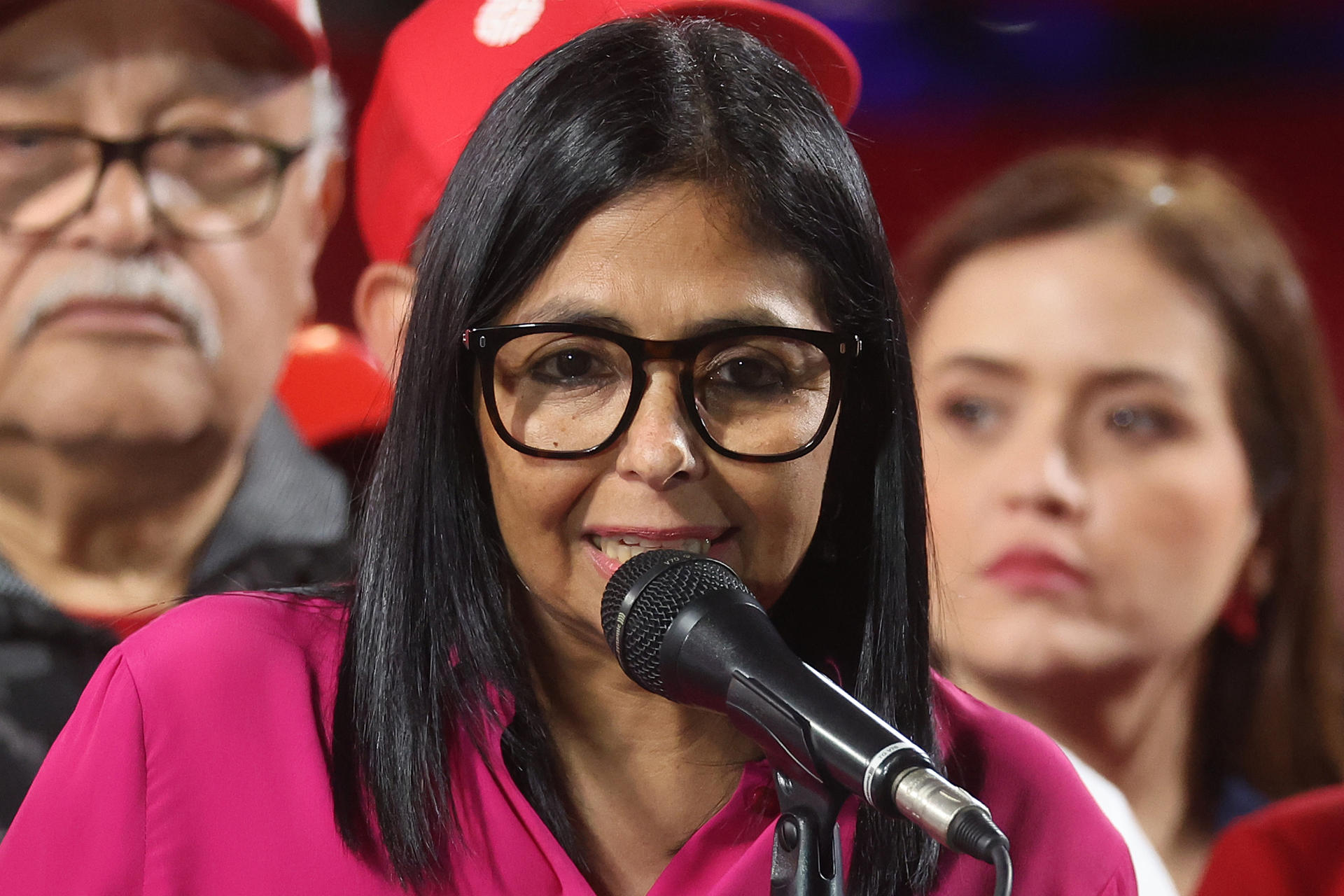 Delcy Rodríguez pide «madurez política» para lograr la «reconciliación» en Venezuela